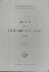 Annali del seminario giuridico (2010-2011). 54.