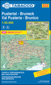 Brunico e dintorni 1:25.000