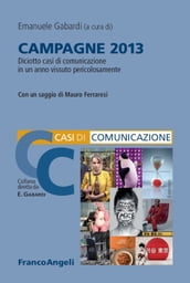 Campagne 2013. Diciotto casi di comunicazione in un anno vissuto pericolosamente