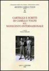 Carteggi e scritti di Camillo Togni sul Novecento internazionale