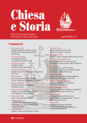 Chiesa e storia. Rivista dell Associazione Italiana dei Professori di Storia della Chiesa (2022). 12.