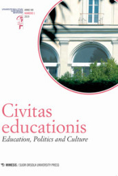 Civitas educationis. Education, politics and culture (2019). 1.