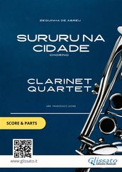 Clarinet Quartet sheet music: Sururu na Cidade (score & parts)