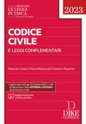 Codice civile e leggi complementari pocket