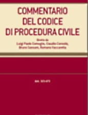 Commentario del Codice di procedura civile. III. Tomo secondo - artt. 275-322