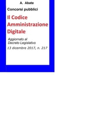 Concorsi pubblici - Il Codice Amministrazione Digitale