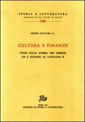 Cultura e finanze. Studi sulla storia dei gesuiti da s. Ignazio al Vaticano II