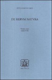 De rerum natura. 3: Libri 5°-6°
