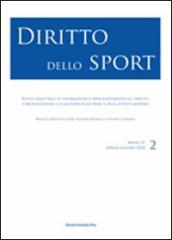 Diritto dello sport (2010). 2.