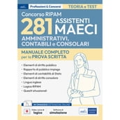 [EBOOK] Concorso RIPAM-281 Assistenti amministrativi, contabili e consolari MAECI