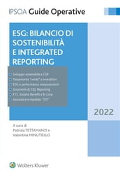 ESG: Bilancio di sostenibilita  e integrated reporting