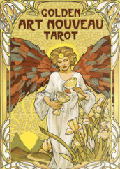 Golden art nouveau tarot. Grand trumps. Con Libro
