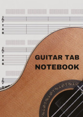 Guitar tab notebook