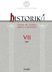 Historika. Studi di storia greca e romana (2017). 7.