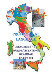 Italian. The new professional language. 3: Lessons 25-36