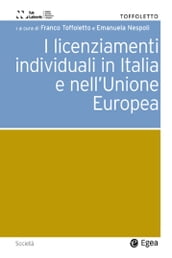 Licenziamenti individuali in Italia e nell Unione Europea (I)