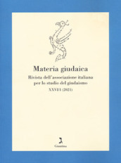 Materia giudaica. Rivista dell Associazione italiana per lo studio del giudaismo (2021). 26.