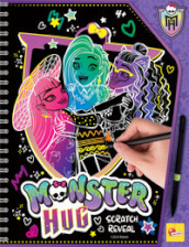 Monster hug scratch reveal. Monster High sketchbook. Ediz. a colori. Ediz. a spirale. Con penna