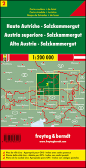 Oberosterreich Salzkammergut 1:200.000