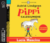 Pippi Calzelunghe letto da Lucia Mascino. Audiolibro. CD Audio formato MP3. Ediz. integrale