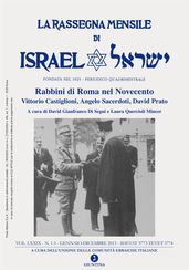 La Rassegna Mensile di Israel LXXIX 2014 (Rabbini di Roma nel Novecento)