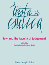 Rivista di estetica (2017). 65: Law and the faculty of judgemen