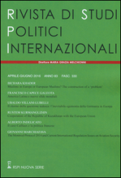 Rivista di studi politici internazionali (2016). 2.