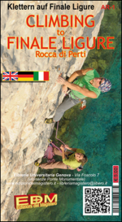 SV-53 Climbing to Finale Ligure. Carte di arrampicata. Free climbing. Ediz. italiana e inglese