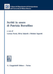 Scritti in onore di Patrizia Borsellino