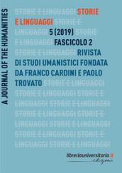 Storie e linguaggi. Rivista di studi umanistici (2019). 2.