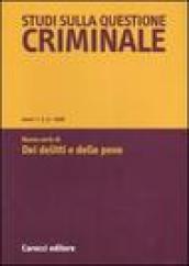 Studi sulla questione criminale (2006). 3.