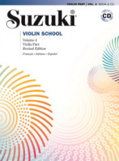 Suzuki violin school. Ediz. italiana, francese e spagnola. Con CD-Audio. 4.