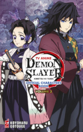 TV anime Demon slayer. Kimetsu no yaiba official characters book. 3.