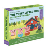 The three little pigs. Here comes the wolf! My first board games. Con gadget