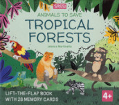 Tropical forests. Animals to save. Ediz. a colori. Con 28 memory cards