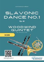 Woodwind Quintet: Slavonic Dance no.1 by Dvoák (score)