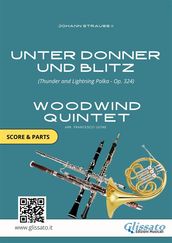 Woodwind Quintet sheet music: Unter Donner und Blitz (score & parts)