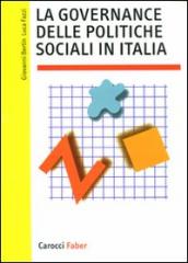 La governance delle politiche sociali in Italia