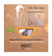 Un tè con Coco Chanel. A tea with Coco Chanel. Con Filtro di tè con blend ispirato a Chanel N.5