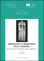 Artigianato e produzione nella Cisalpina. Con CD-ROM. Vol. 1: Proposte di metodo e prime applicazioni