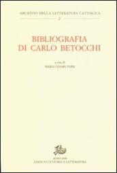 Bibliografia di Carlo Betocchi