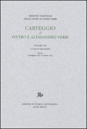Carteggio di Pietro e Alessandro Verri