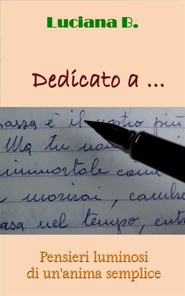 Dedicato a ...