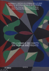 Giornale critico di storia delle idee (2018). 2: Dell uomo e dei diritti-On human and rights