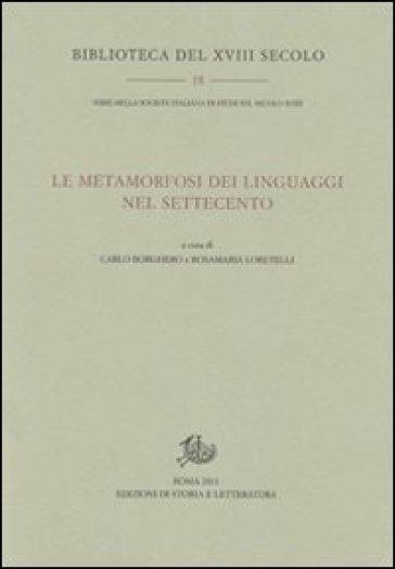 La metamorfosi dei linguaggi nel Settecento