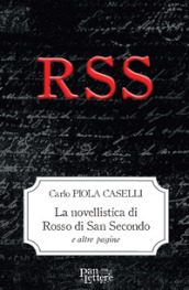 La novellistica di Rosso di San Secondo e altre pagine