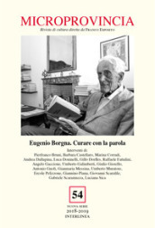 Microprovincia (2019). 54: Eugenio Borgna. Curare con la parola