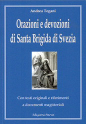 Orazioni e devozioni di Santa Brigida di Svezia