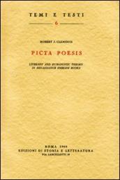 Picta poesis. Literary and humanistic theory in Renaissance emblem books