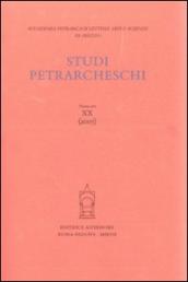 Studi petrarcheschi. 20.